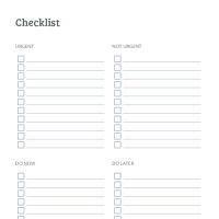 Custom To Do Checklist Maker