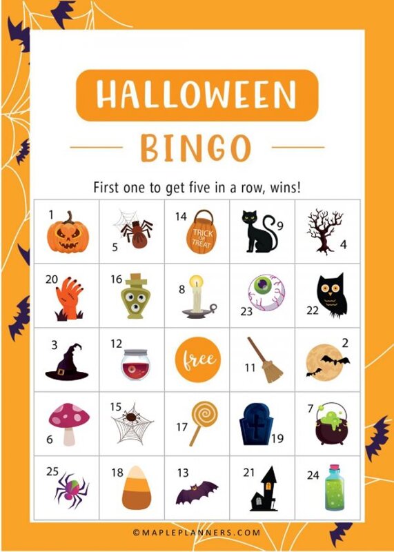 Halloween Bingo