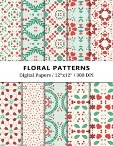 Floral Patterns Digital Papers