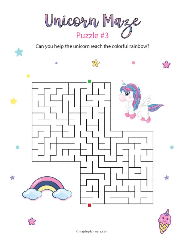 Unicorn Maze #3