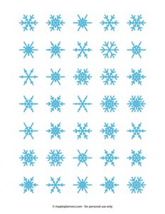 Snowflake Designs - SVG