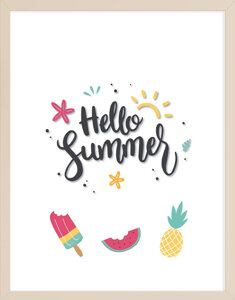 Hello Summer Wall Art