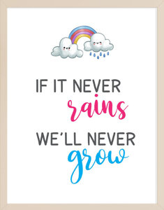 If it Never Rains Well Never Grow