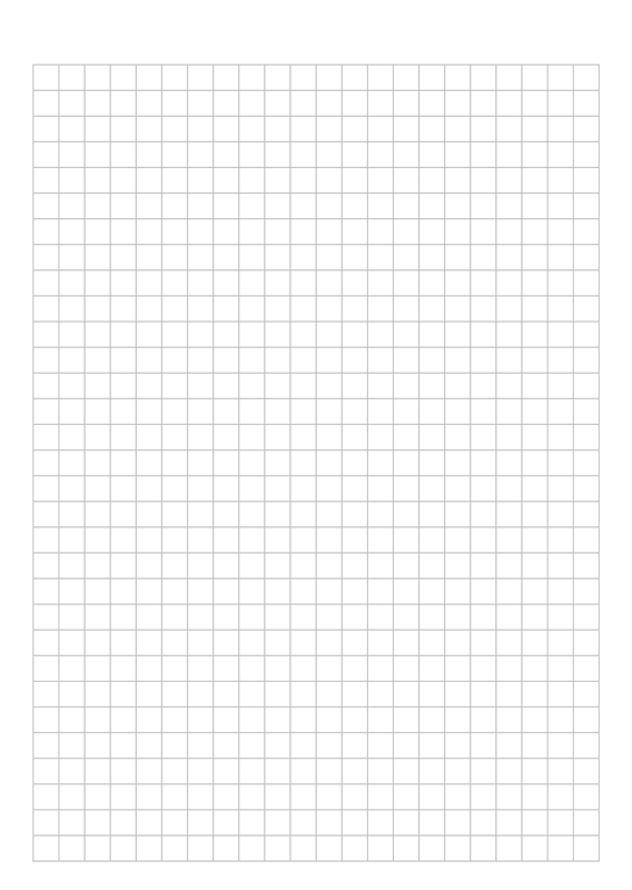 B6 TN Inserts Graph Grid Paper