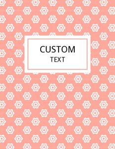 Blush Pink Floral Binder Cover {Editable}