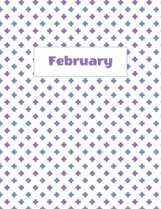 February Binder Divider