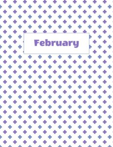 February Binder Divider