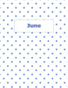 June Binder Divider