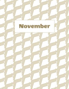 November Binder Divider