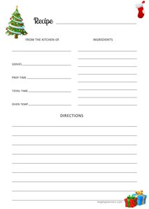 Peaks and Troughs 4x6 Recipe Card Dividers - Free Printables Online