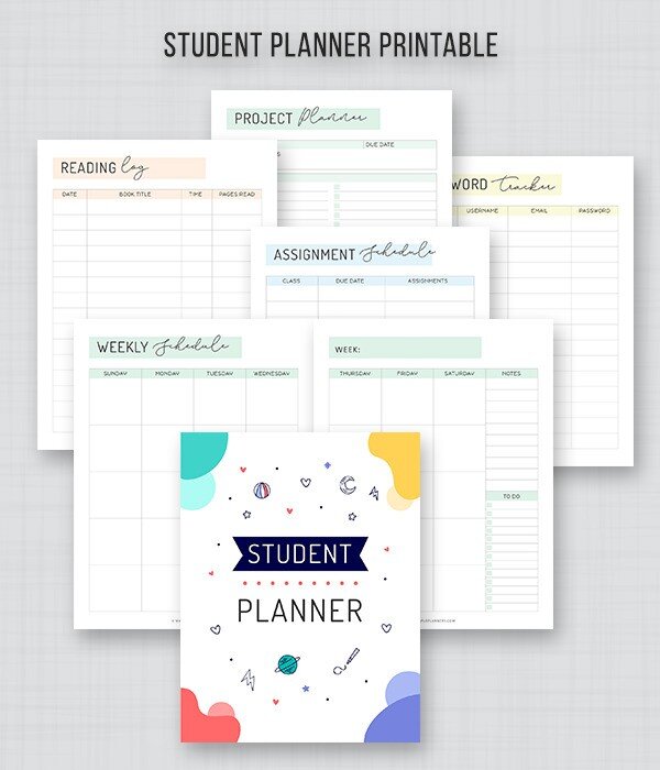 Student Planner Binder