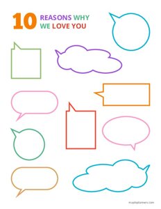 10 Reasons Why We Love You Birthday Sign