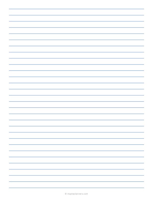Printable Wide Ruled Blue Lined Paper Template printable-wide-ruled-blue-lined-paper-template