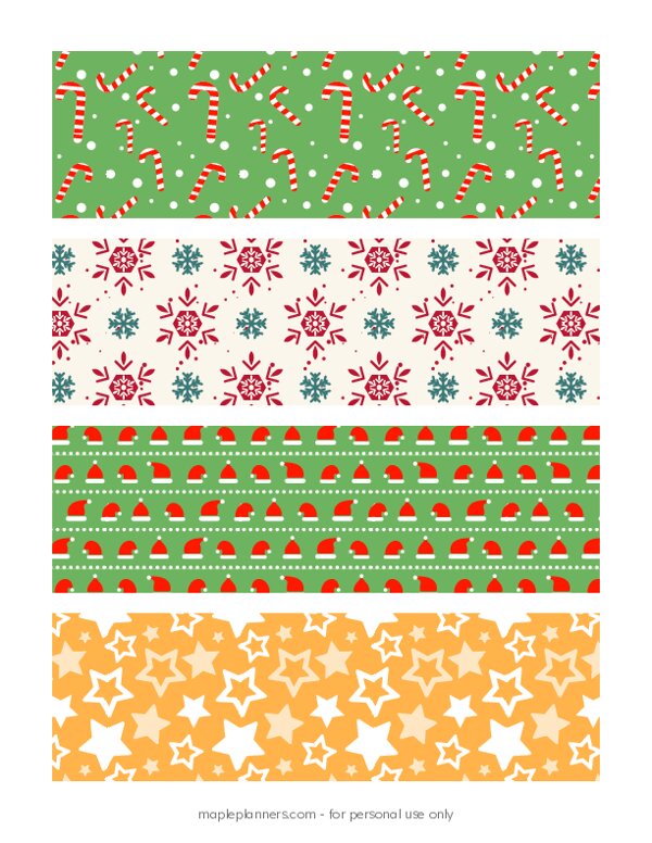 Christmas Bookmarks