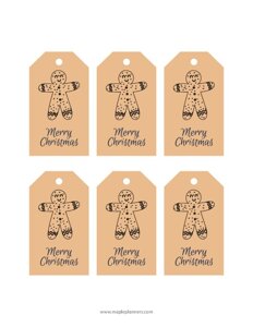 Christmas Gift Tags and Wrapping Labels
