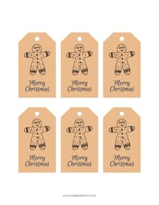 Christmas Gift Tags and Wrapping Labels