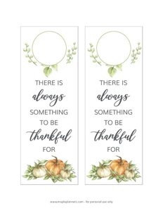 Thanksgiving Wine Tags