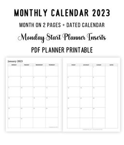 A5 Quarterly Planner Inserts | Q3 July-Sept 2024 Calendar