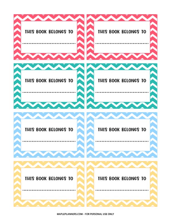 Book Labels Free Printable Free Printable Download book-labels-free-printable-free-printable-download