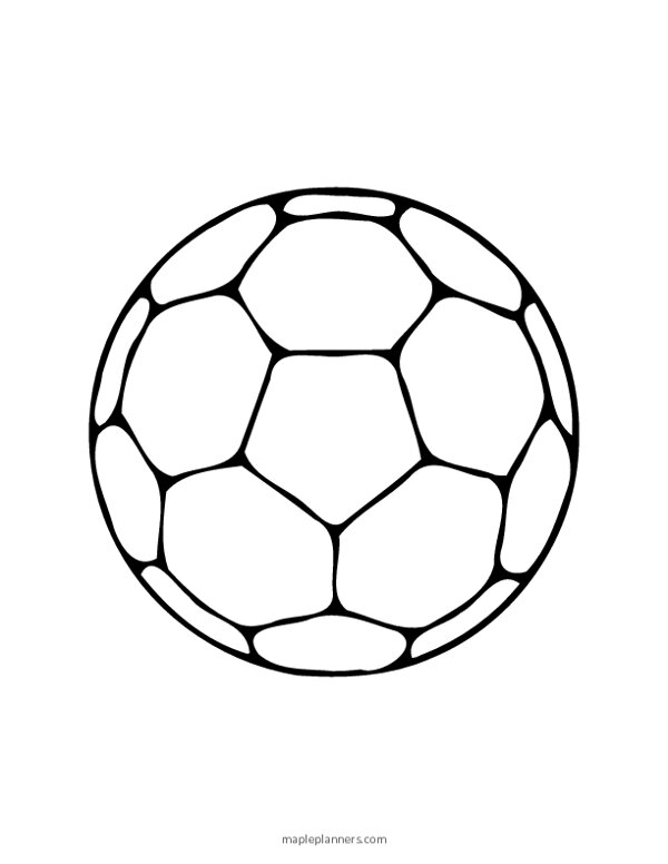 Ball Coloring Page