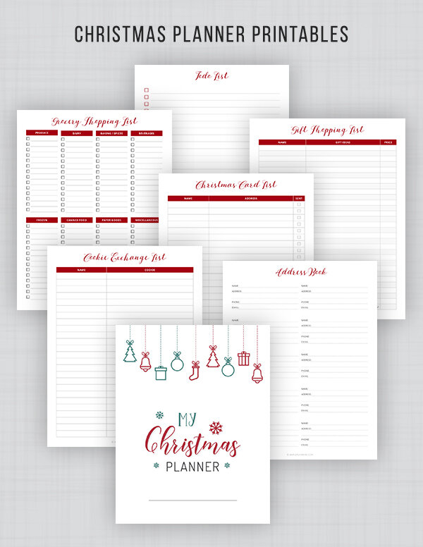 Christmas Planner Binder