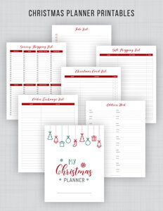 Christmas Planner Binder