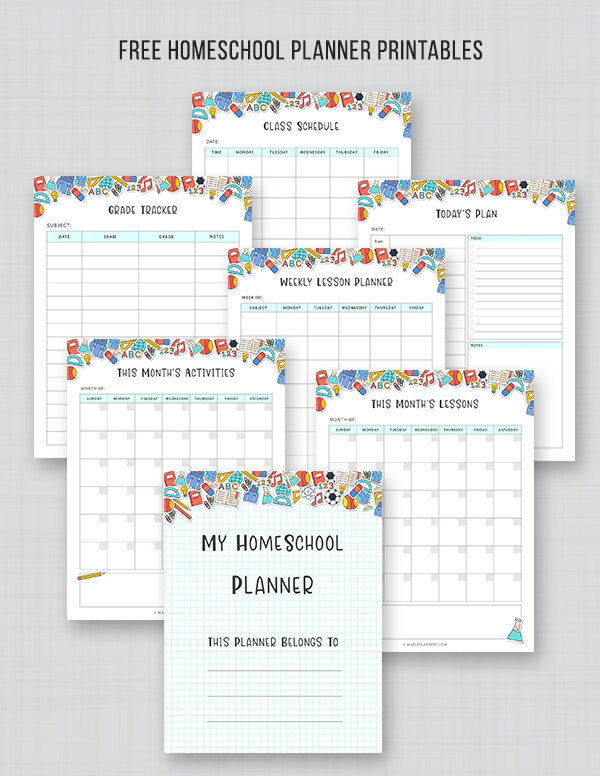 HomeSchool Planner Binder