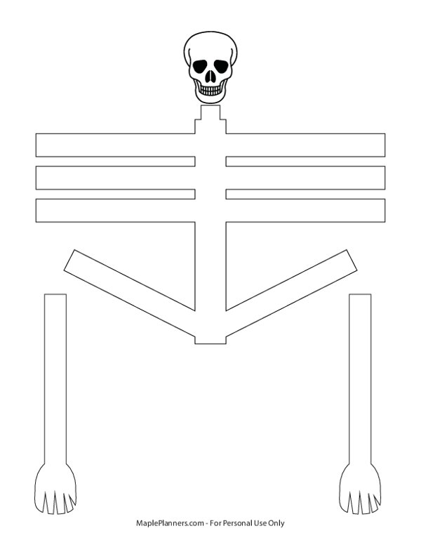Paper Skeleton Template