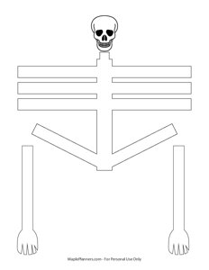 Paper Skeleton Template