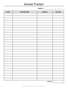 Printable Price Book Template