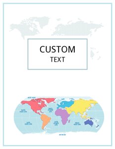 Geography Binder Cover {Editable}