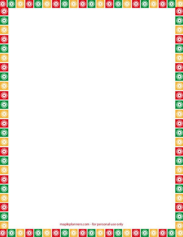 Mexican Page Border