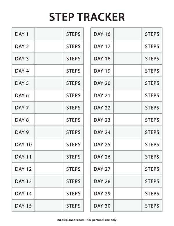 Step Tracker