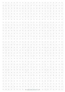 Dotted Grid paper - Printable Bullet Dot Journal Paper - Bujo style