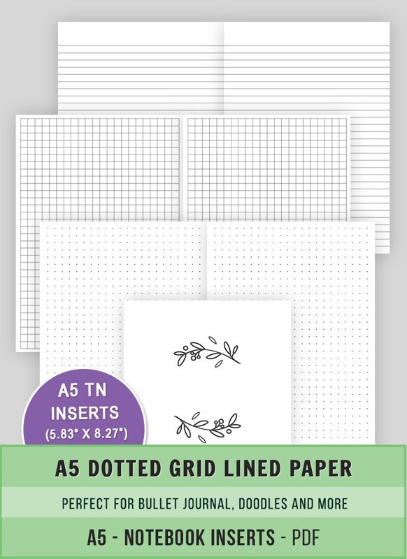 Paper24 Bullet Journal Mouse A5 Dot Grid – Paper24nl