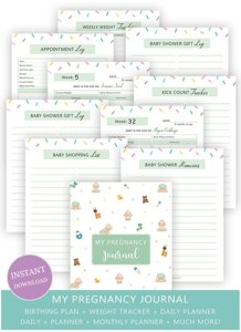 Pregnancy Planner Printable