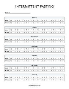 Intermittent Fasting Tracker