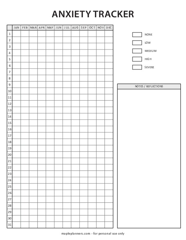 Anxiety Tracker