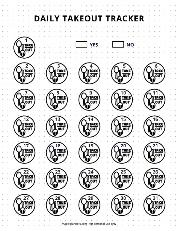 Takeout Tracker