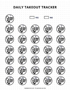 Takeout Tracker