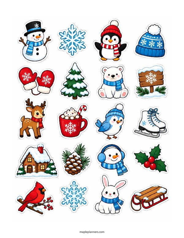 Winter Stickers