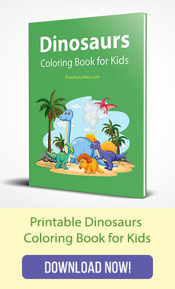 Dinosaurs Coloring Book for Kids