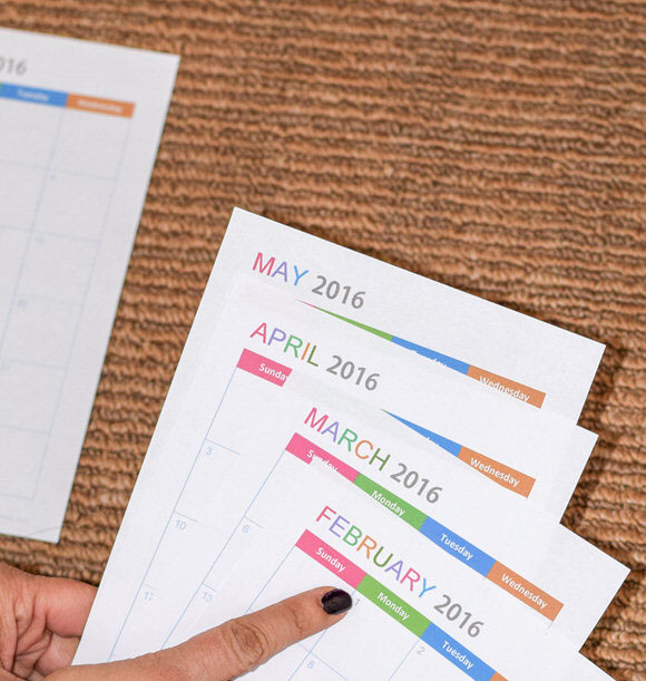 Half Size Printable Planner Printing Tutorial