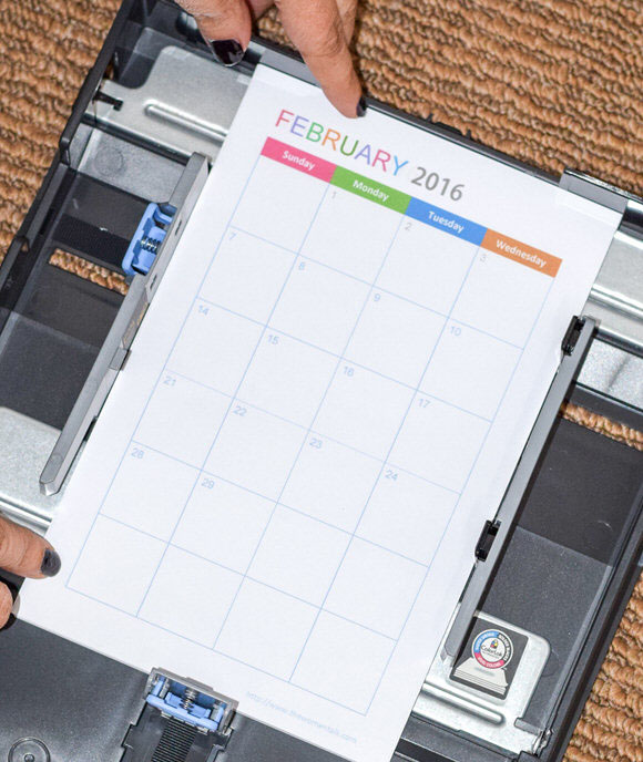 Half Size Printable Planner Printing Tutorial