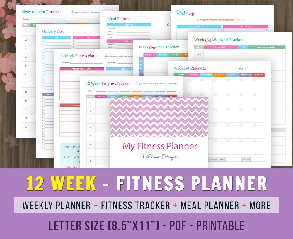 fitness planner track your