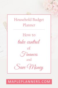 Financial Goals Planner: Finance and Budget Binder