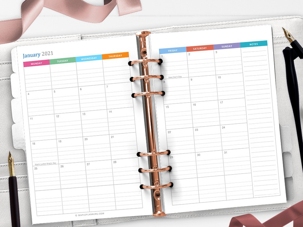 A5 Planner Printable Inserts A5 Weekly And Monthly Planner Inserts a5-planner-printable-inserts-a5-weekly-and-monthly-planner-inserts