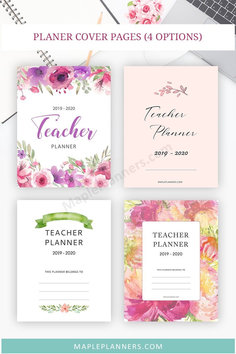 Teacher Planner Covers