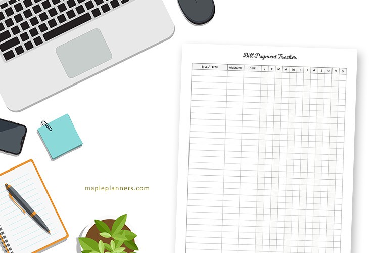 Monthly Bill Payment Tracker