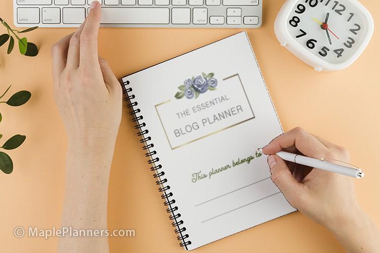 Free Blog Planner Printable Pages